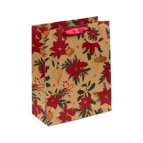 Sac Cadeau ( Grand ) - Plantes de Noël 