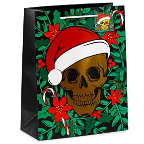 Sac Cadeau de Noël- Crâne (Grand)