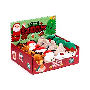 Porte-clés Peluché Squidglys - Festive Friends Noël