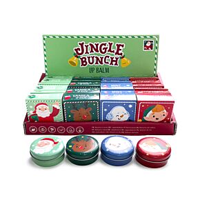 Baume à Lèvres dans Boite en Etain - Jingle Bunch Noël