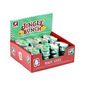 Chaussettes Magiques compréssées -  Jingle Bunch Noël