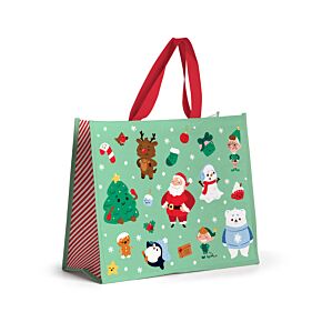 Sac de Courses Réutilisable - Jingle Bunch Noël