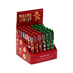 Stylo Multi-couleur (6 Couleurs) avec Charme - Christmas Baker Street Gingerbread