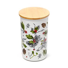Pot de Conservation en RPET et bambou - Plantes d'Hiver Noël 