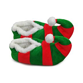 Pantoufles Peluchées Lutins - Jingle Bunch Noël 