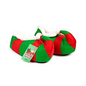 Pantoufles Peluchées Lutins - Jingle Bunch Noël 