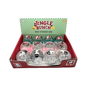Balle Rebondissante à LED - Jingle Bunch Noël