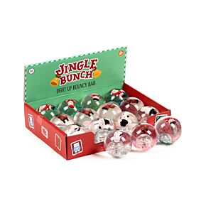Balle Rebondissante à LED - Jingle Bunch Noël
