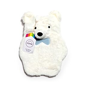 Bouillotte à Eau 650ml avec Housse Peluchée - Ours Polaire