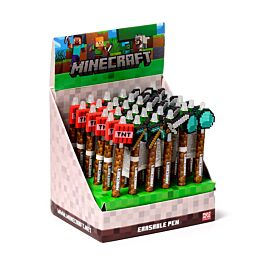 Stylo effaçable Inkredible avec Embout Silicone - Minecraft Outils