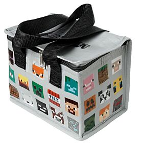 Sac Repas Isotherme en Plastique Recyclé rPET Minecraft - Personnages Minecraft Sac Repas Isotherme en Plastique Recyclé rPET Minecraft - Personnages Minecraft