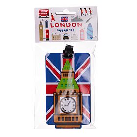 Etiquette de Bagage London Icons - Big Ben Londres Angleterre 