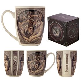 Mug avec Loups par Lisa Parker