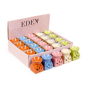 Brûleur A Huile Couleur Vive Découpe En Forme Feuille