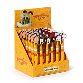 Stylo à Encre Effaçable Embout PVC Inkredible - Wallace & Gromit 