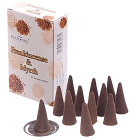 Cônes D'Encens Stamford - Frankincense & Myrrhe 37166