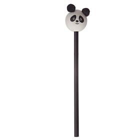 Crayon Pompon avec Gomme - Panda