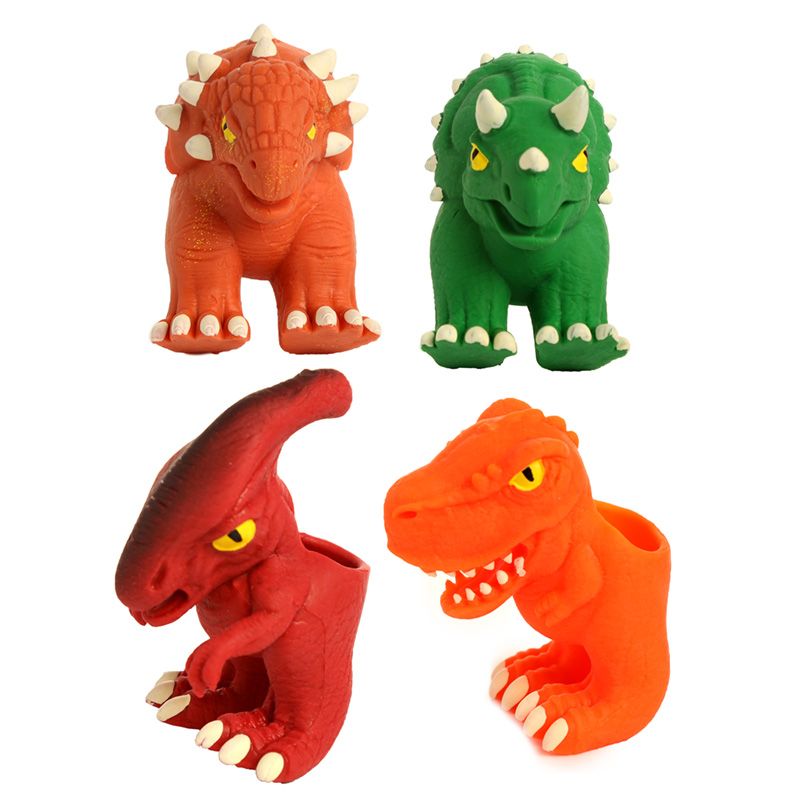 ORTUH Marionnettes à Dinosaure Dinosaures à Doigt Marionnettes à