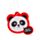 Désodorisant à Suspendre Adoramals - Panda Parfum Framboise