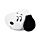Coussin de voyage et couverture Blankeazzz 2 en 1 - Peanuts Snoopy & Woodstock 