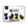 Lot de Marque-pages Magnétiques Chat - Lucky le Chat Noir 