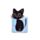 Lot de Marque-pages Magnétiques Chat - Lucky le Chat Noir 