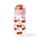 Gourde Enfant 350ml en Plastique Renforcé avec Couvercle et Charmes - Foodiemals Cherry Cerises