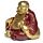 Figurine Mini Bouddha Chinois Porte-bonheur Pailleté 8cm