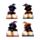 Chat Sorcier Noir Lisant Livre de Sorts