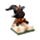 Chat Sorcier Noir Lisant Livre de Sorts