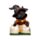 Chat Sorcier Noir Lisant Livre de Sorts
