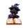 Chat Sorcier Noir Lisant Livre de Sorts