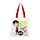 Tote bag réutilisable - Mr Bean & Teddy 