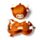 Coussin de Voyage Relaxeazzz Peluché 2-en-1 avec Masque Yeux Highland Coo Cow - Vache Animal de la Ferme