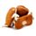 Coussin de Voyage Relaxeazzz Peluché 2-en-1 avec Masque Yeux Highland Coo Cow - Vache Animal de la Ferme