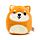 Peluche Squidglys Adoramals - Shuggs, le Chien Shiba Inu