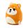 Peluche Squidglys Adoramals - Shuggs, le Chien Shiba Inu