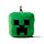Coussin de Voyage Relaxeazzz Peluché 2-en-1 avec Masque Yeux Minecraft - Creeper