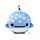 Relaxeazzz Adoramals Aoi la Baleine Coussin de voyage 2 en 1