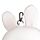 Relaxeazzz Adoramals Frances le Lapin Coussin de voyage 2 en 1