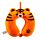 Coussin de Voyage Relaxeazzz Peluché Mémoire de Forme - Adoramals Alfie Le Tigre