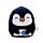 Peluche Squidglys - Adoramals Ocean Nico Le Pingouin 
