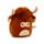 Peluche Squidglys - Highland Coo Cow 