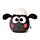 Peluche Squidglys Kawaii - Shaun le Mouton
