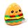Peluche Squidglys - Foodiemals Hammy le Burger