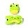 Relaxeazzz Silas la Grenouille Coussin de voyage 2 en 1 