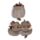 Relaxeazzz Pusheen Chat avec Lunettes de soleil Coussin de voyage 2en1 