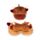 Relaxeazzz Vache des Highlands Coussin de voyage 2 en 1