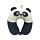 Coussin de Voyage Relaxeazzz Peluché Mémoire de Forme - Banjo le Panda