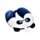 Coussin de Voyage Relaxeazzz Peluché Mémoire de Forme - Banjo le Panda 